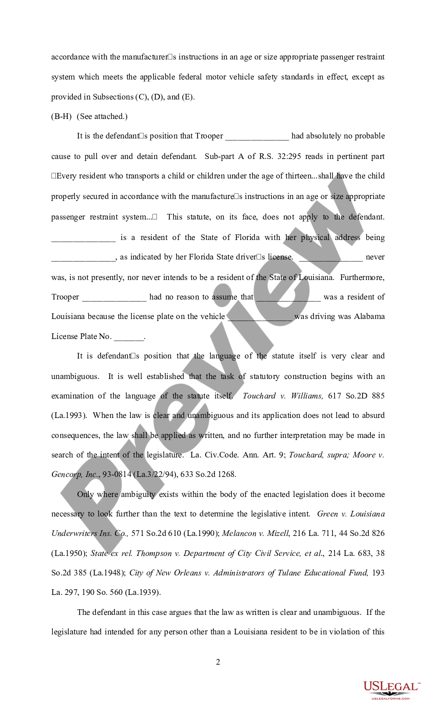 Motion To Suppress Form | US Legal Forms