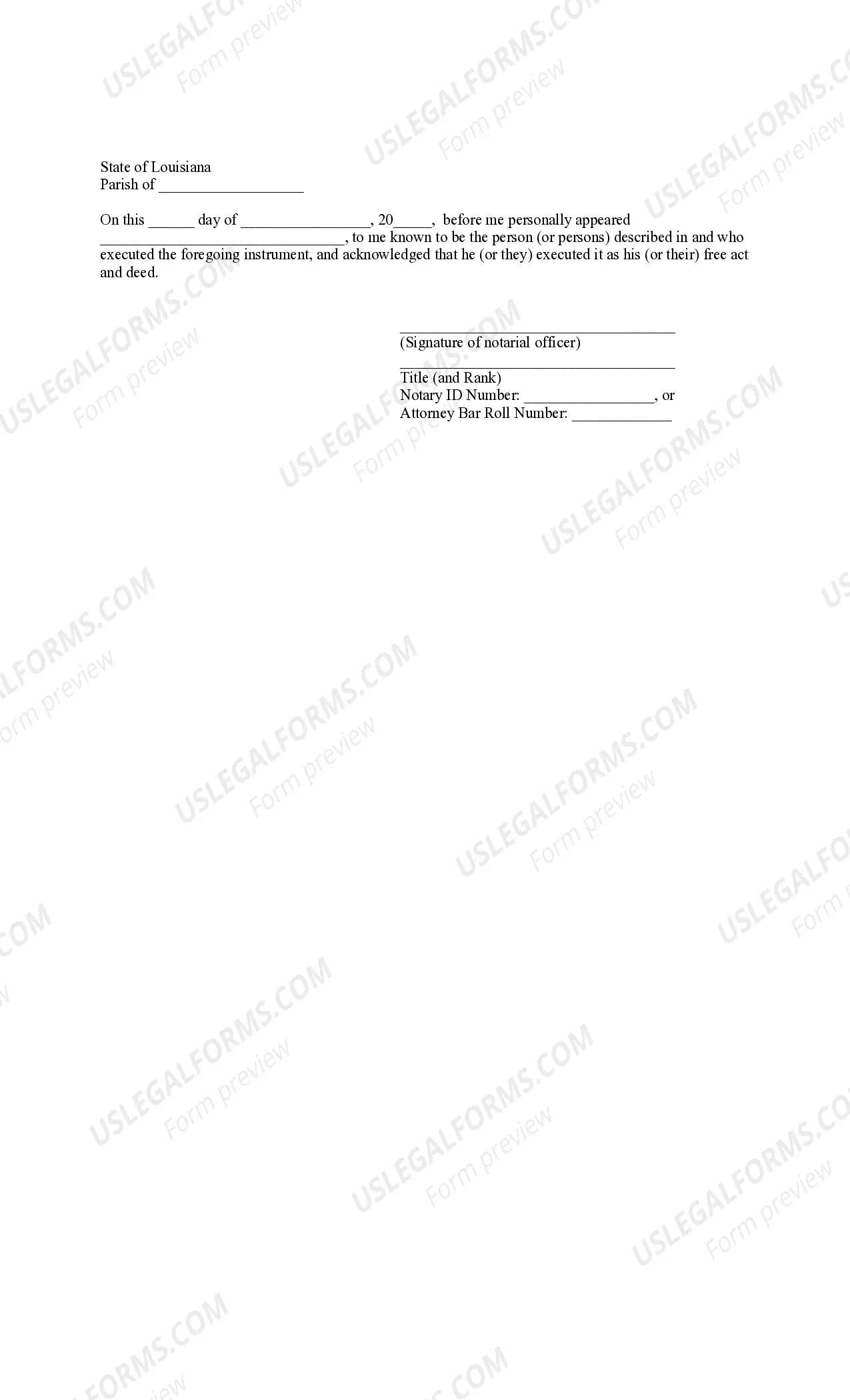 Preview Affidavit of Lost Promissory Note