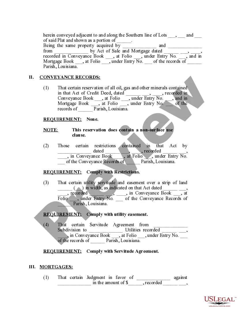 Preview Title Opinion of attorney letter to individual