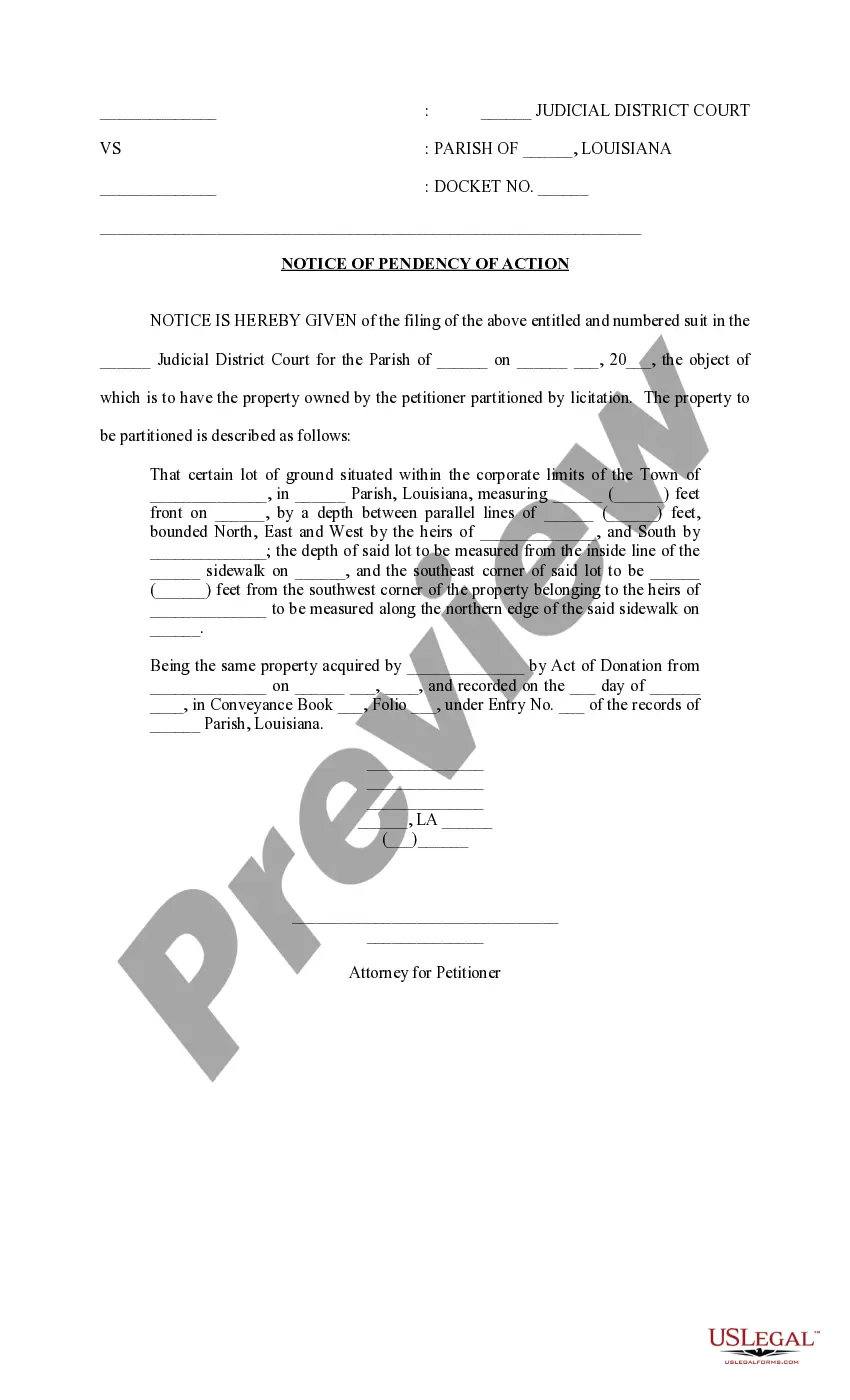 Get Petition to Partition Property Preview Petition to Partition Property