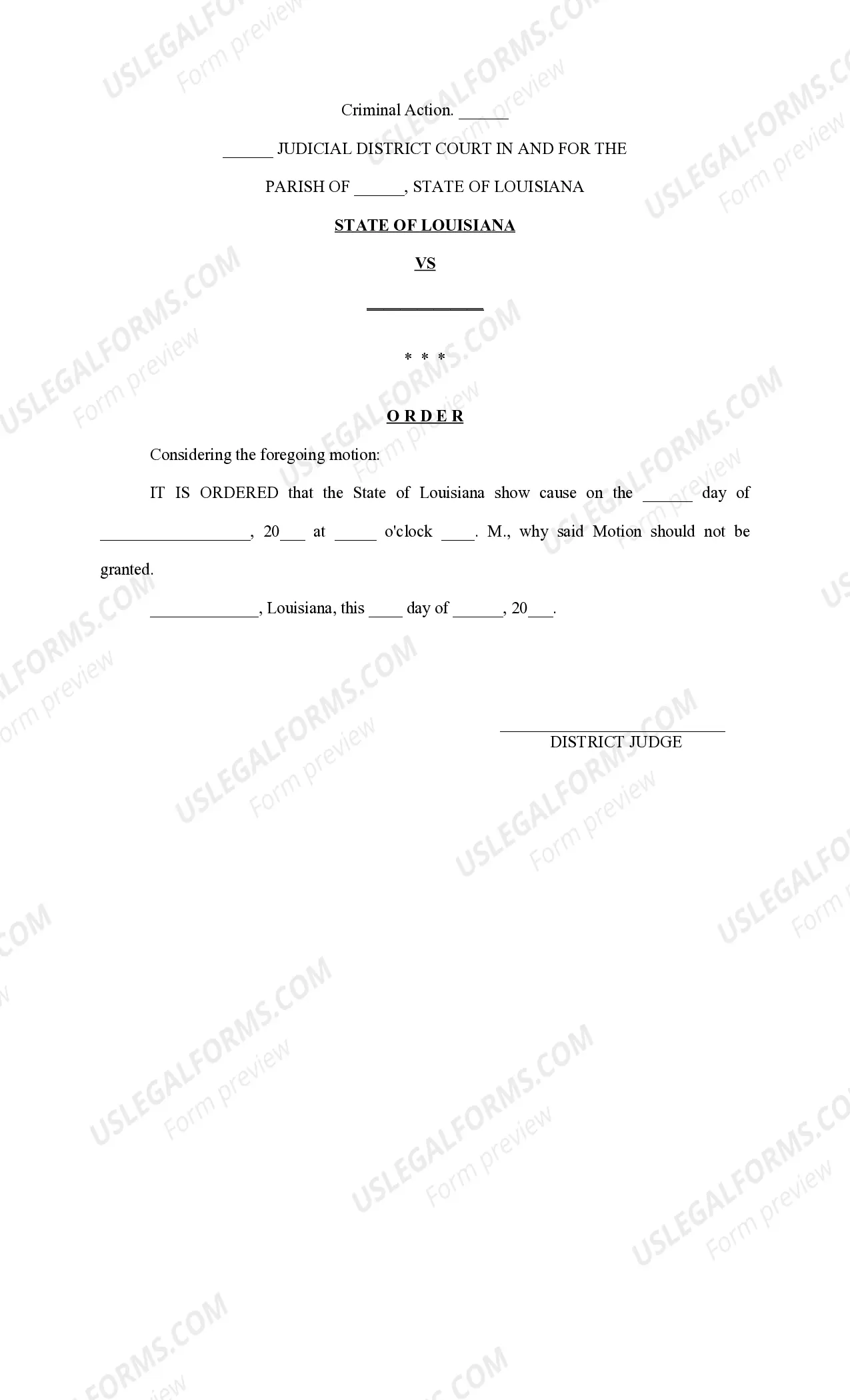 Preview Motion to Quash