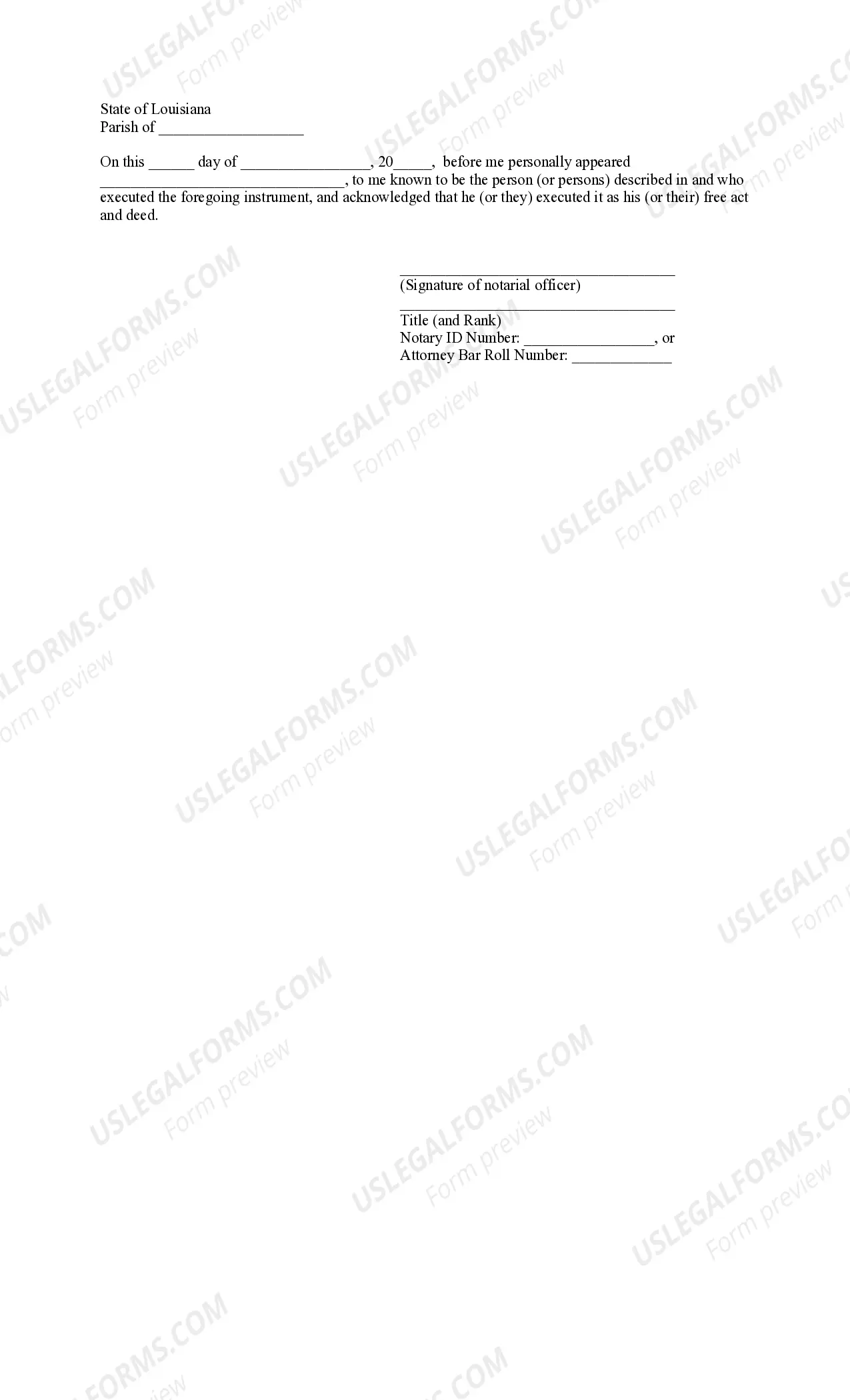 Preview Renunciation of Unopened Succession