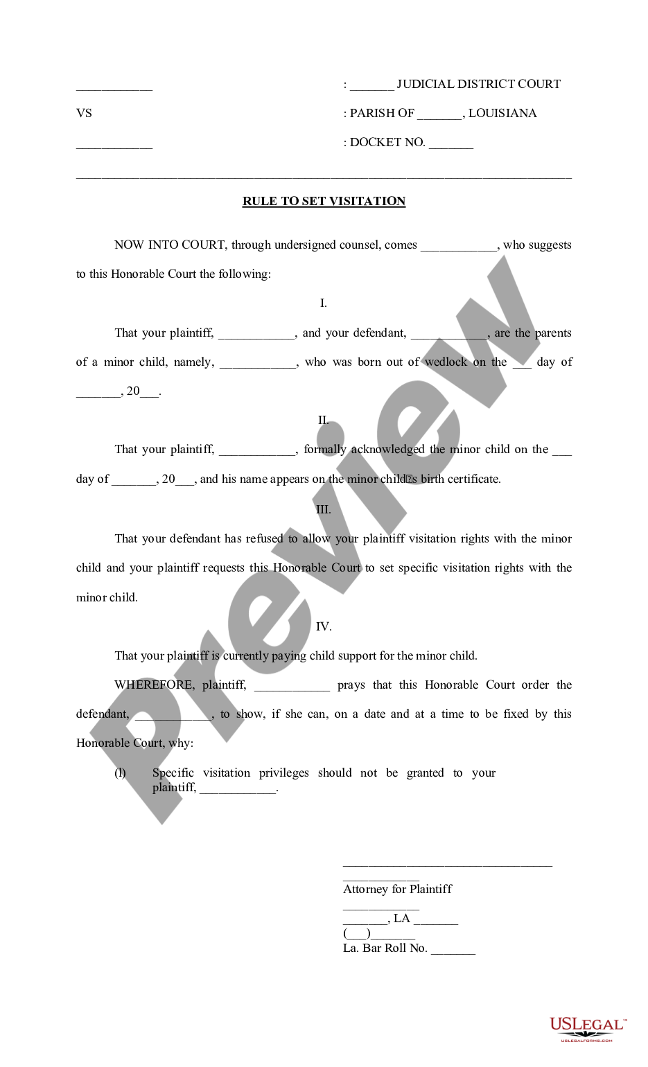 General Denial Texas Template For Divorce US Legal Forms