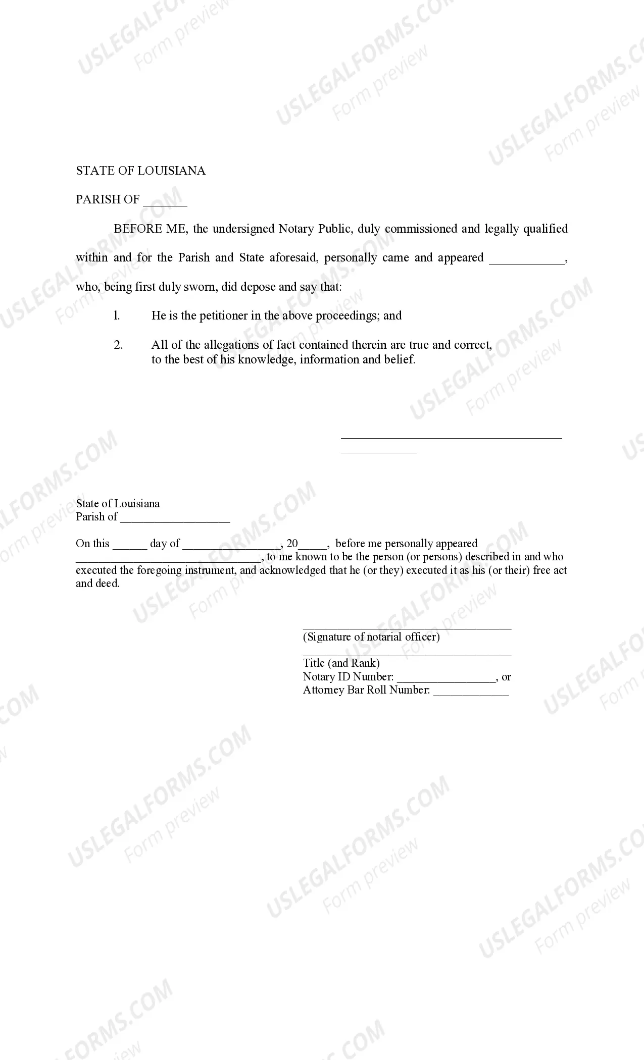 Preview Rule to Set Visitation