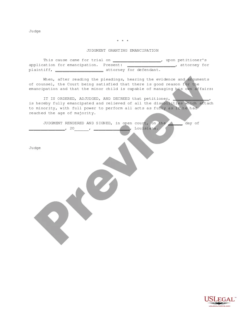 Get Emancipation Packet Preview Emancipation Packet