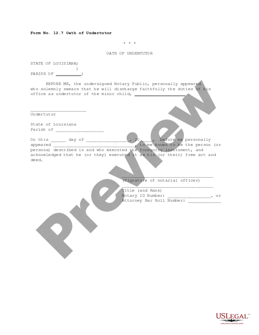 Get Packet to Appoint Natural Tutor Under-Tutor to Child Preview Packet to Appoint Natural Tutor Under-Tutor to Child