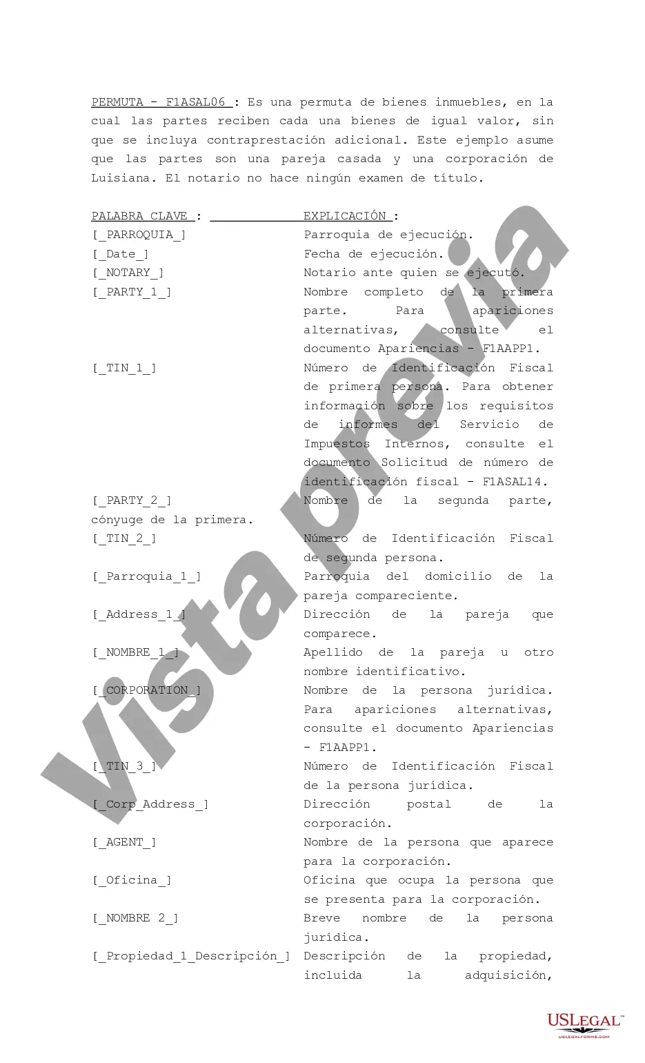 Preview Acto de Intercambio