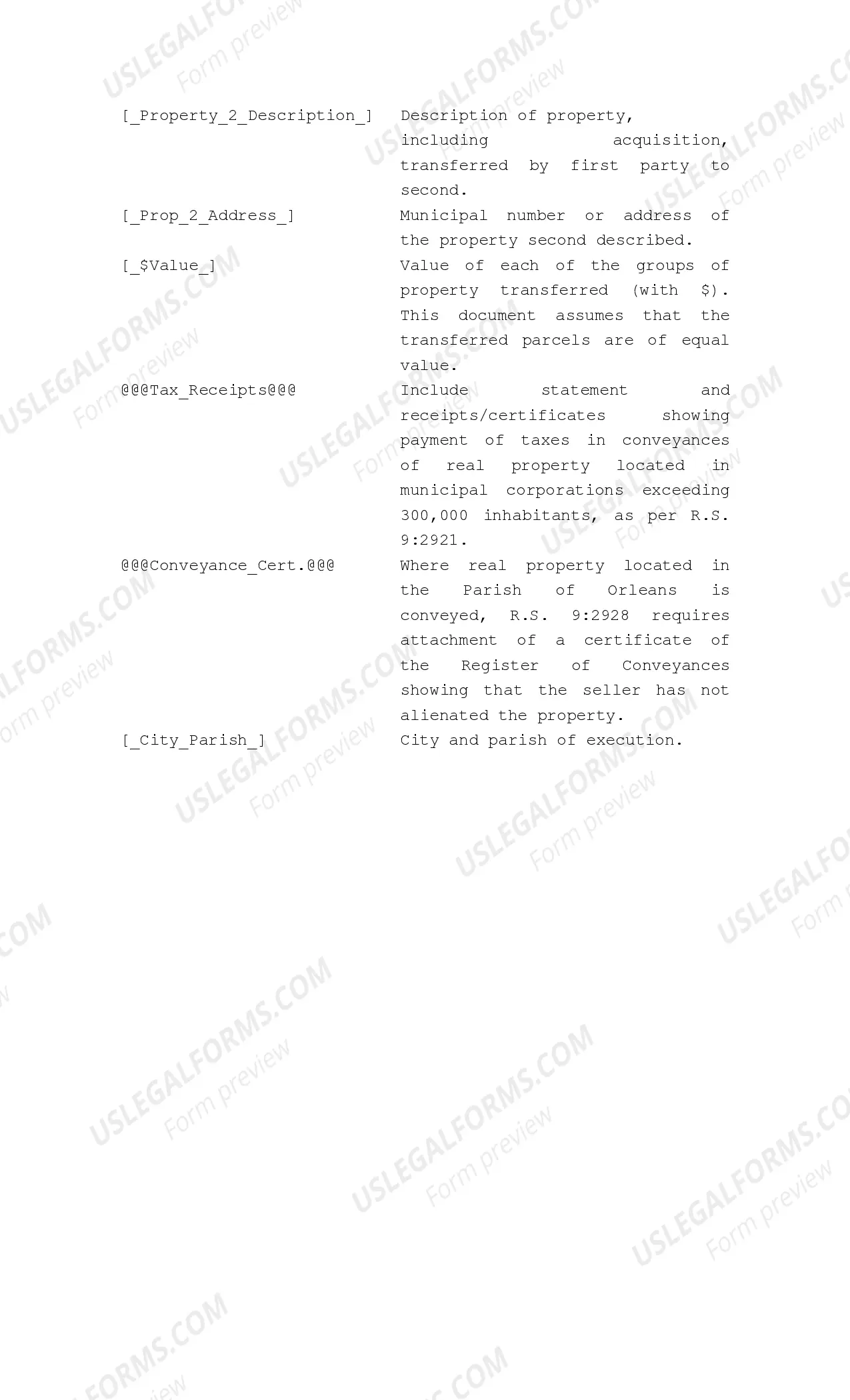 Preview Act of Exchange