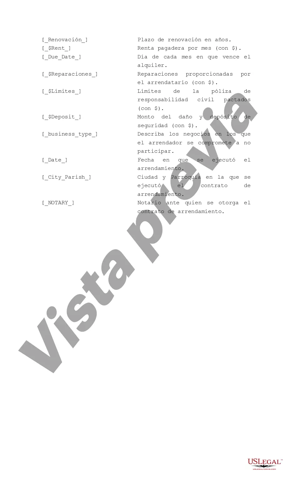 Preview Arrendamiento Comercial