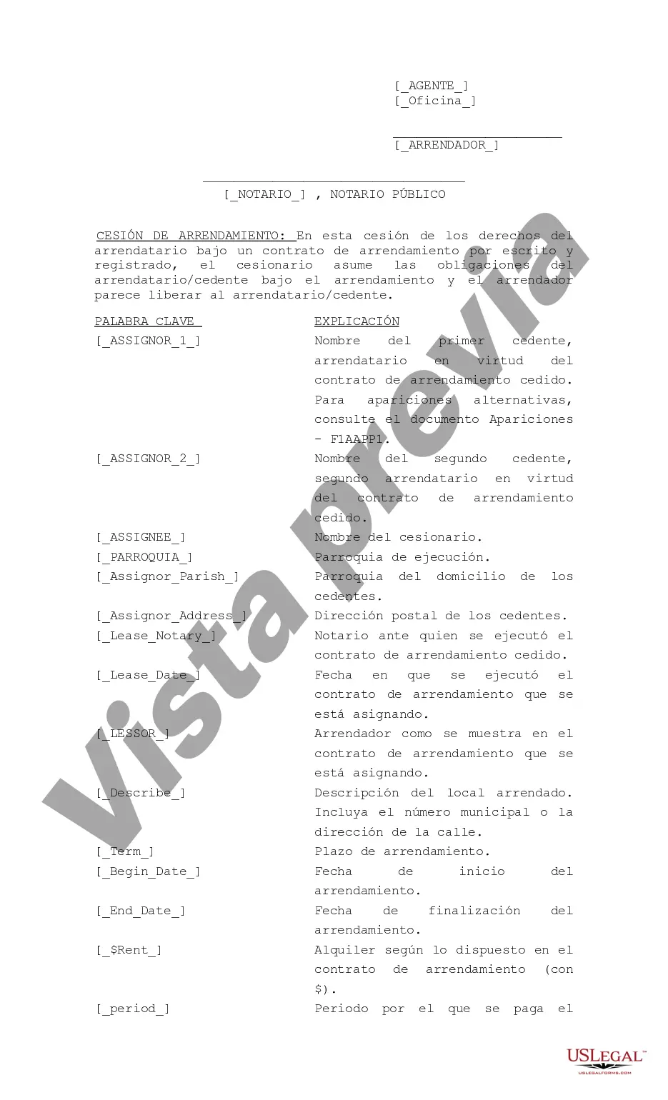 Preview Cesión de Arrendamiento