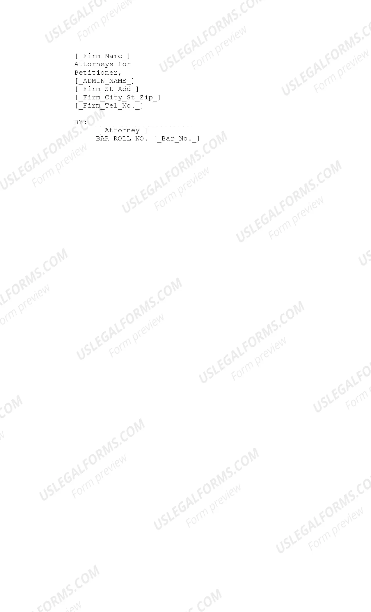 Preview Petition for Appointment of Administrator, Verification of Petition, Order Appointing Administrator, Ordering Inventory and Directing Issuance of Letters