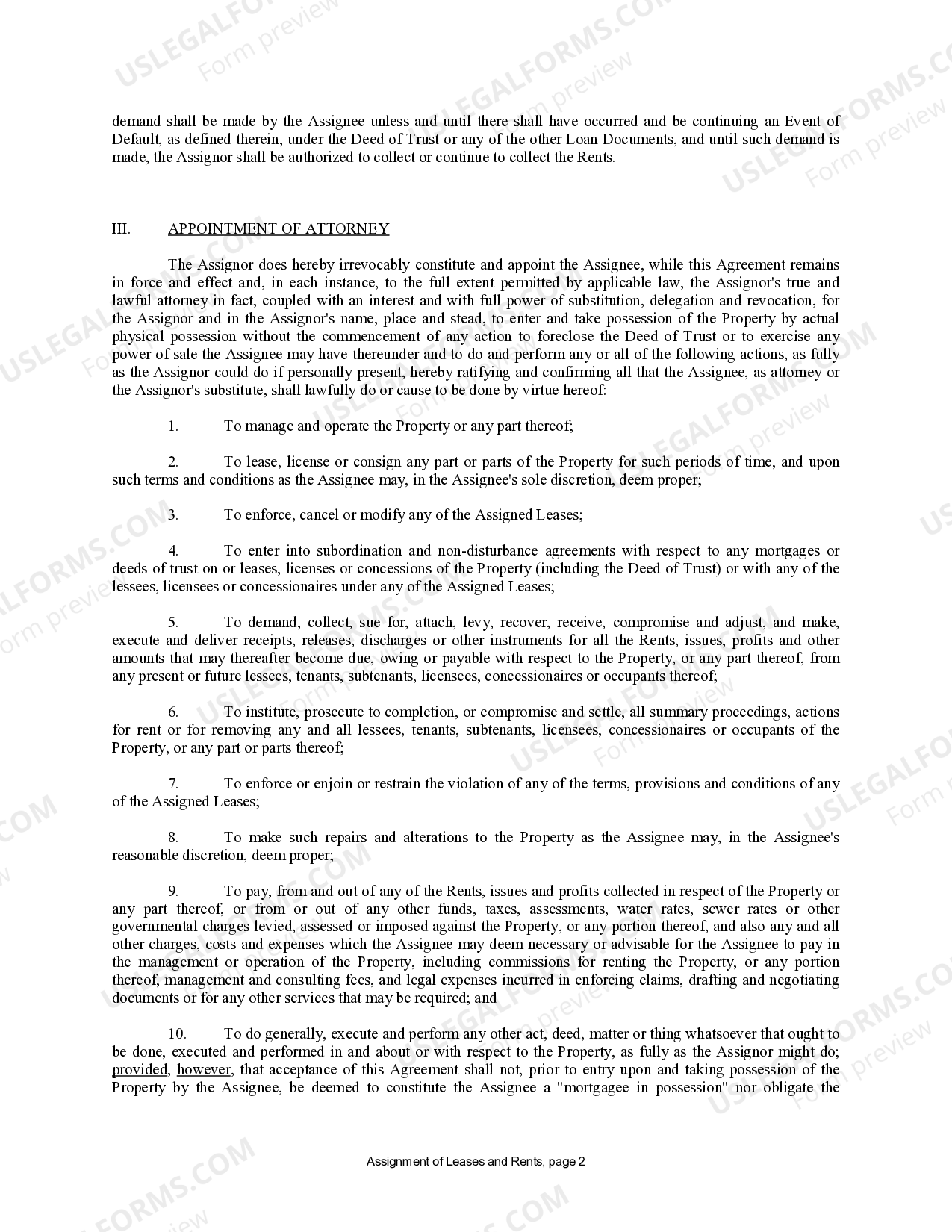 Louisiana income assignment order form image