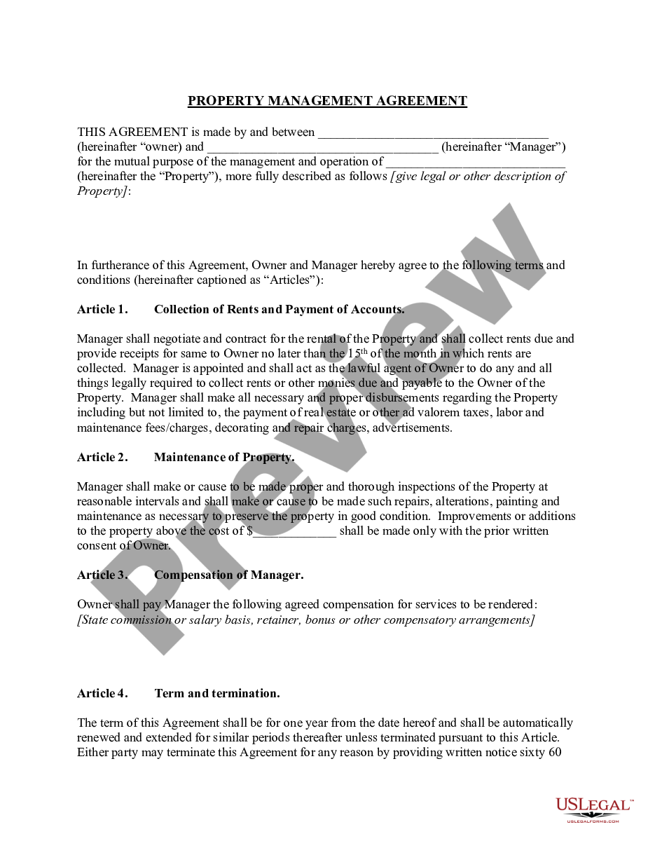 Louisiana Property Management Agreement For Airbnb US Legal Forms