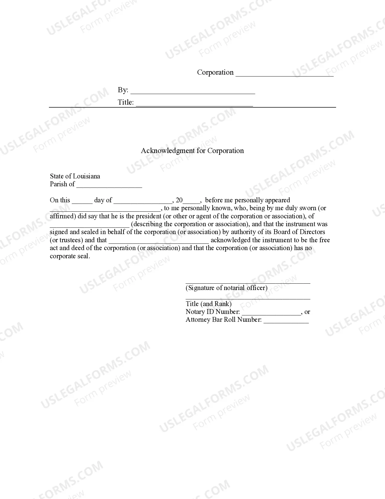 Preview Bill of Sale with Warranty for Corporate Seller