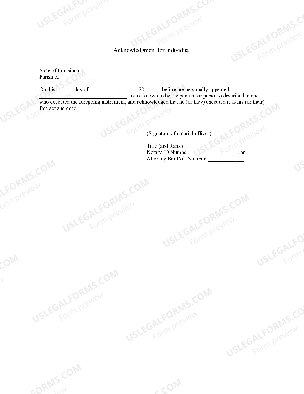Preview Bill of Sale without Warranty by Individual Seller