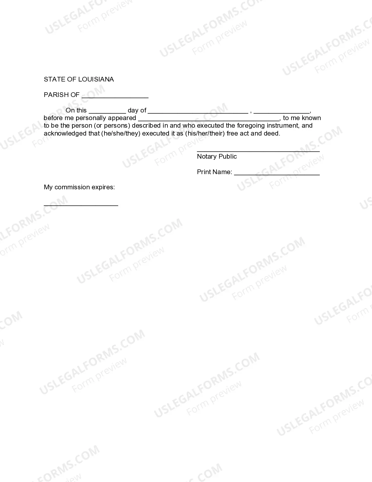 Preview Financial Account Transfer to Living Trust