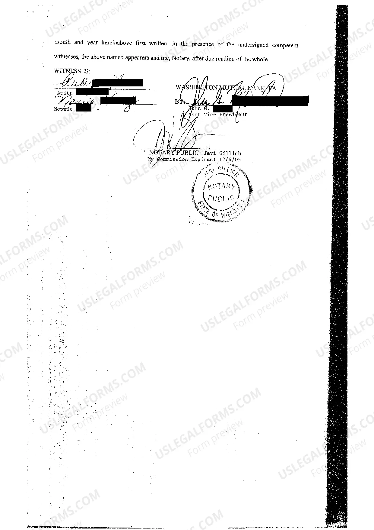 Preview Foreclosed Mortgagee Sale to Third Party with Written Contract of Authority to Sell