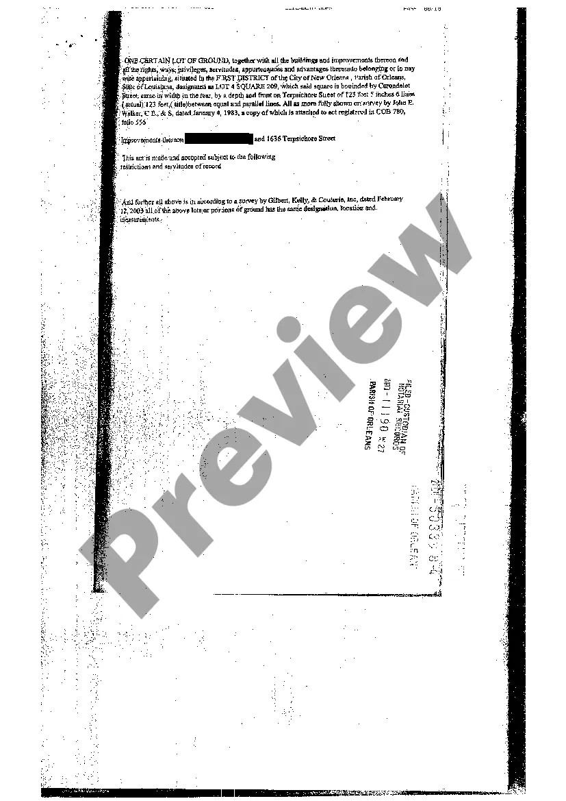 Preview Affidavit Of Claim