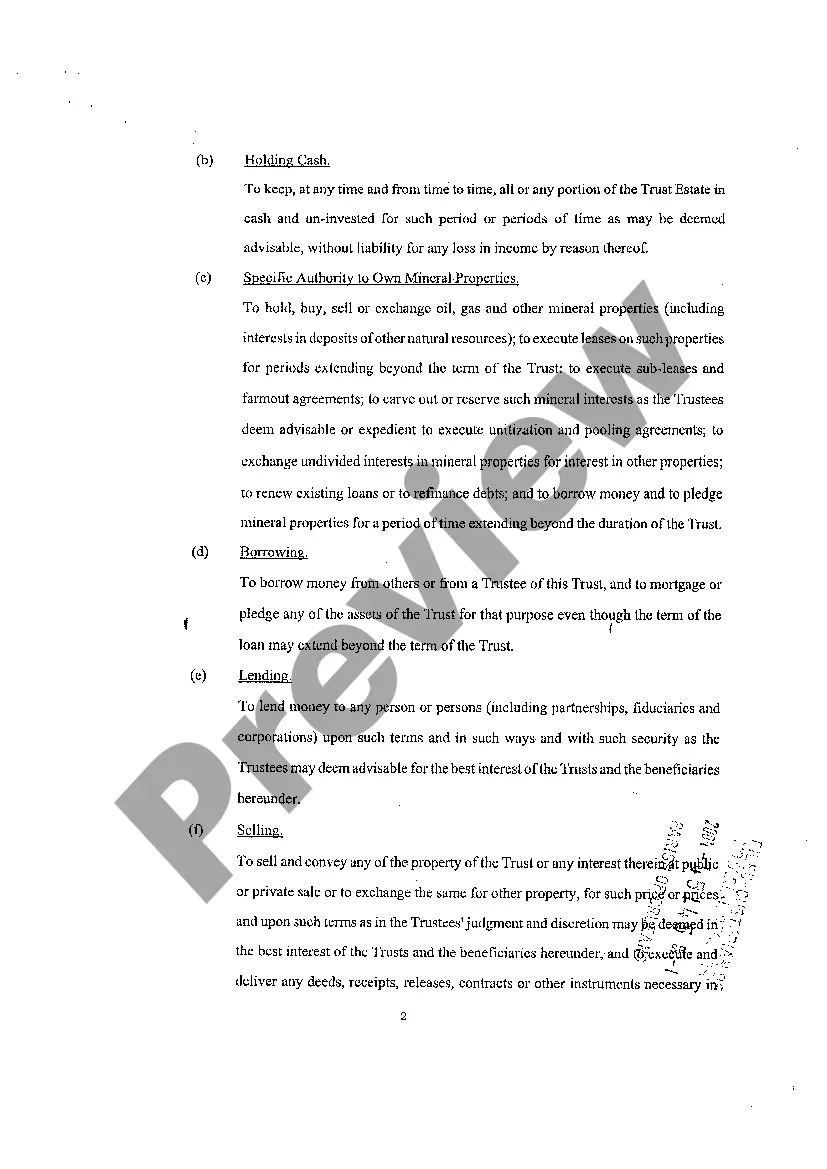 Preview Certificate Of Trust