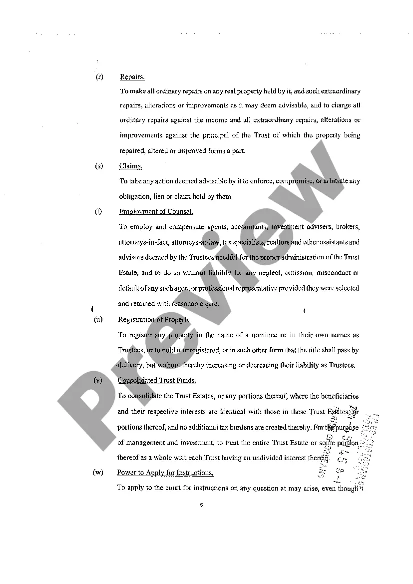 Preview Certificate Of Trust