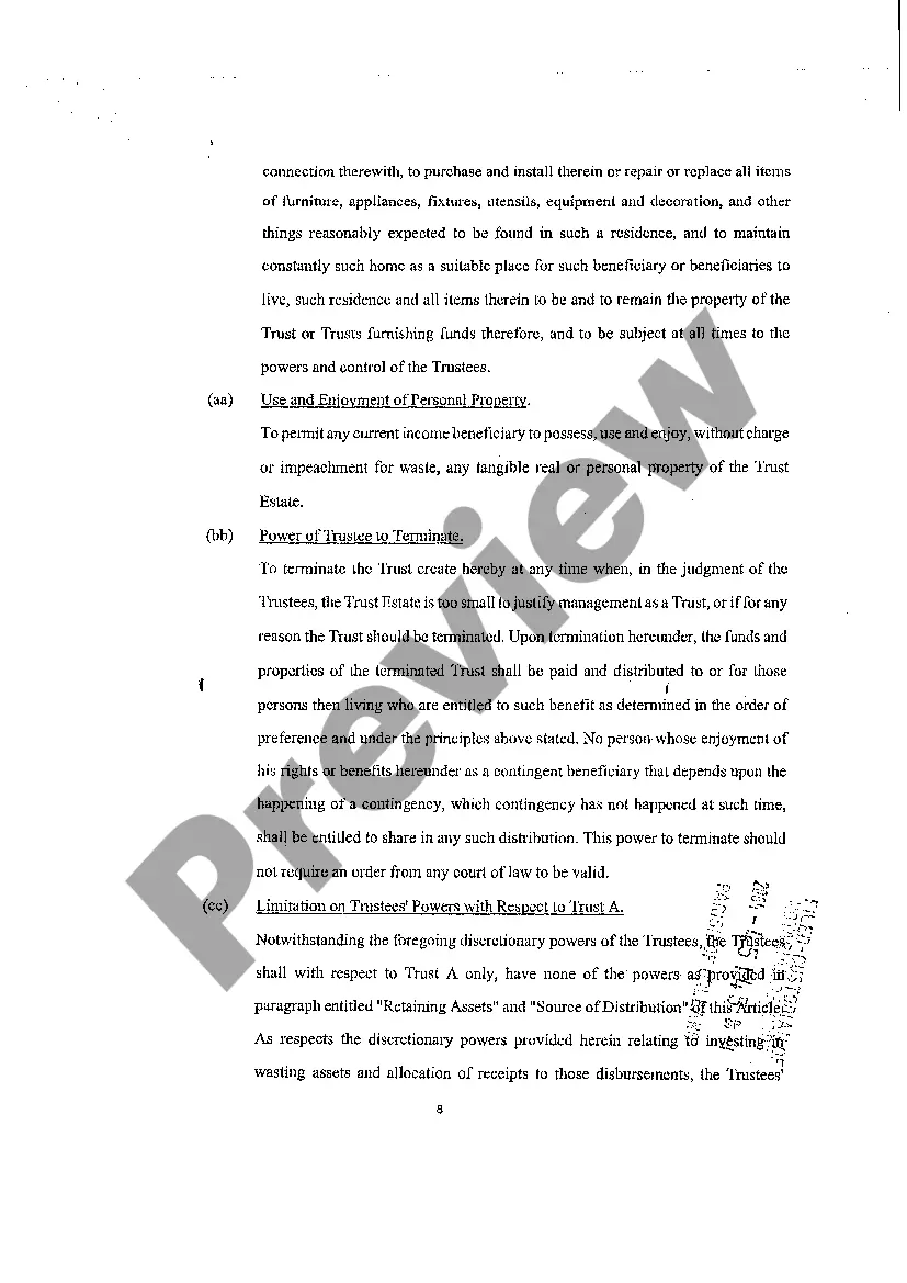 Preview Certificate Of Trust