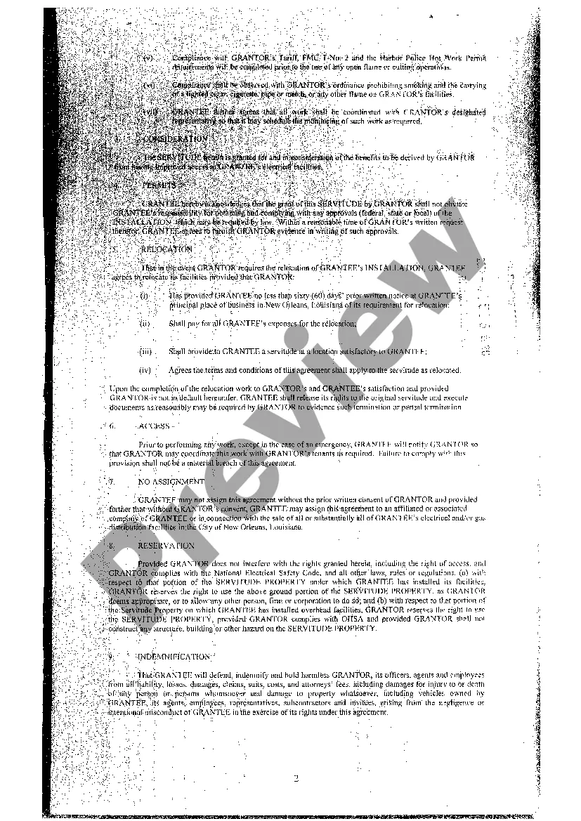 Get Grant Of Permanent Servitude Preview Grant Of Permanent Servitude