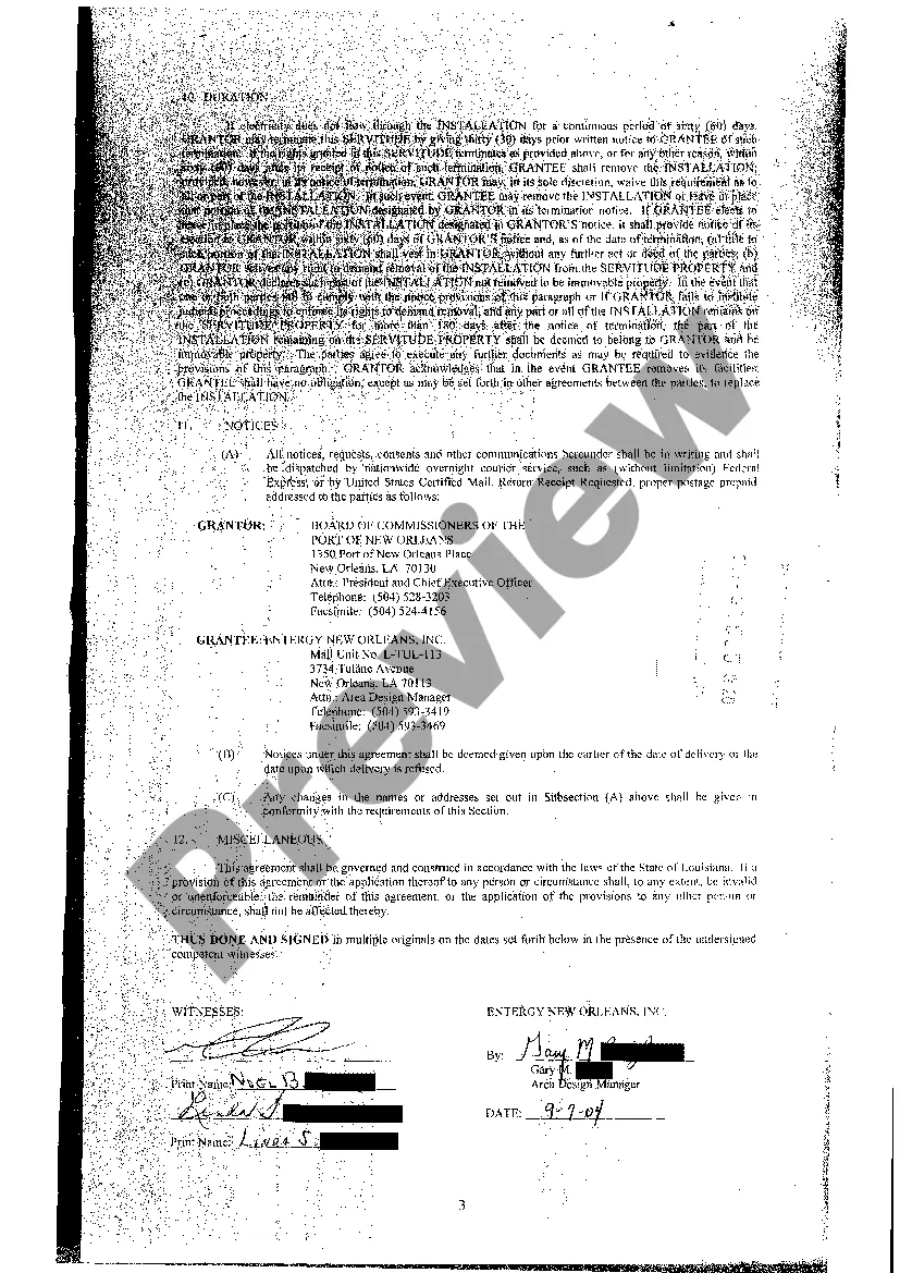 Get Grant Of Permanent Servitude Preview Grant Of Permanent Servitude