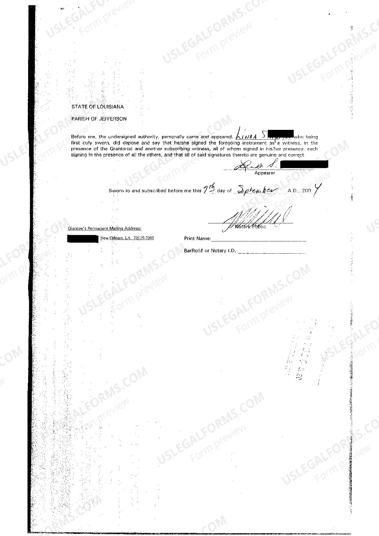 Preview Vault Agreement