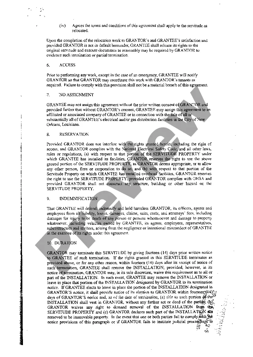 Get Grant Of Temporary Servitude Preview Grant Of Temporary Servitude