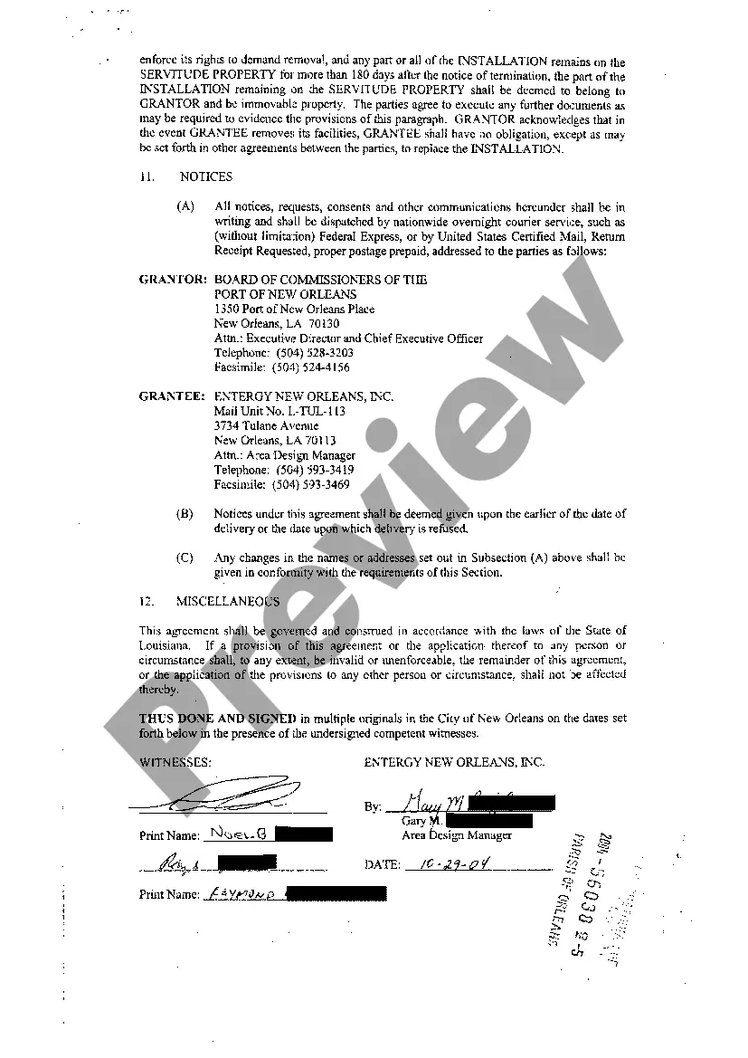 Get Grant Of Temporary Servitude Preview Grant Of Temporary Servitude