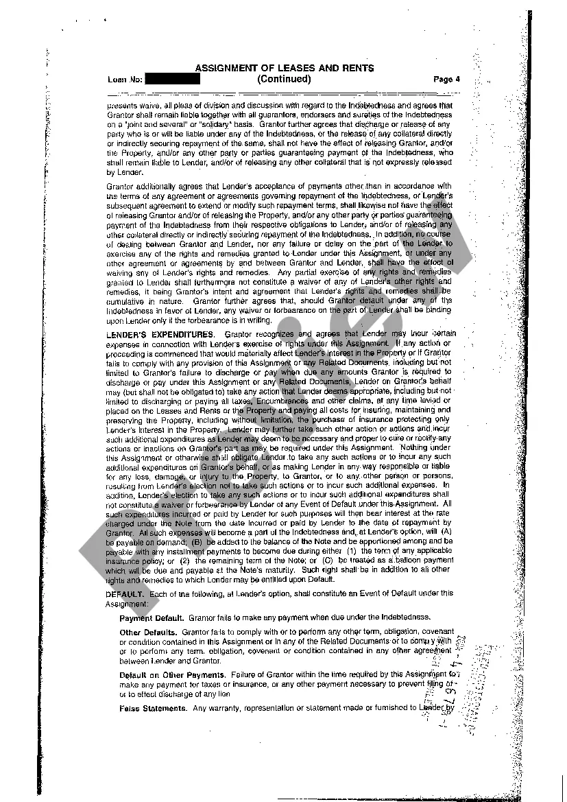 Get Assignment Of Lease And Rents Preview Assignment Of Lease And Rents