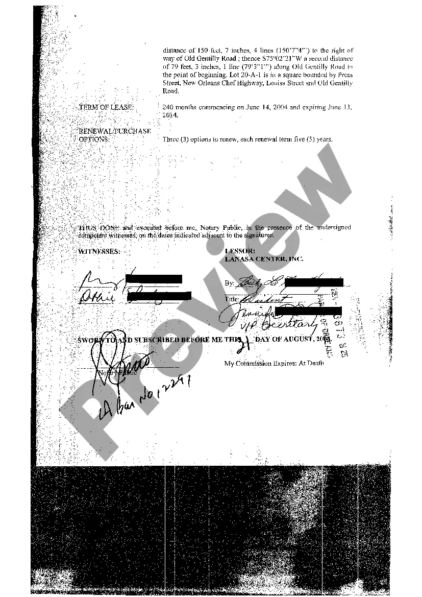 Get Extract Of Lease Preview Extract Of Lease