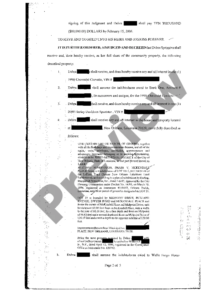 Get Consent Judgment To Partition Community Property Preview Consent Judgment To Partition Community Property