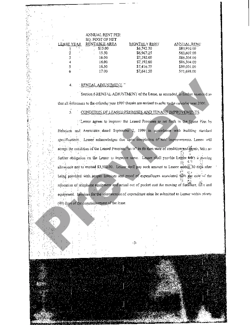 Preview Fourth Modification, Extension And Amendment Of Lease