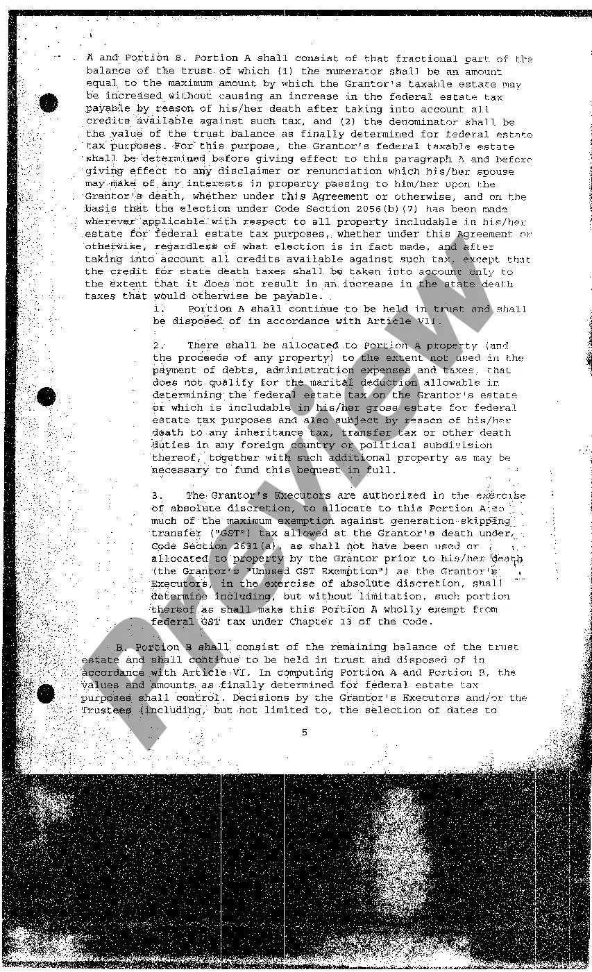 Preview Declaration Of Trust