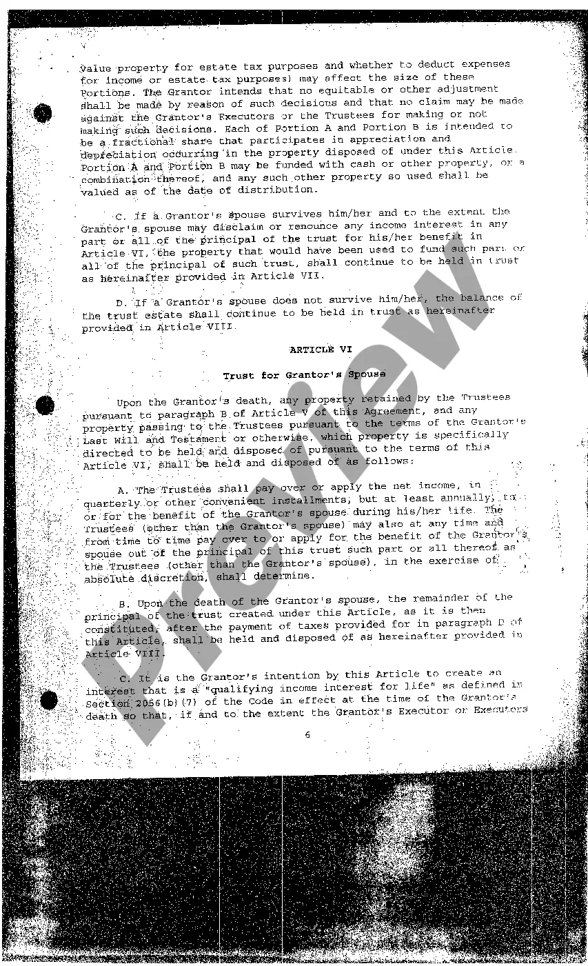 Preview Declaration Of Trust