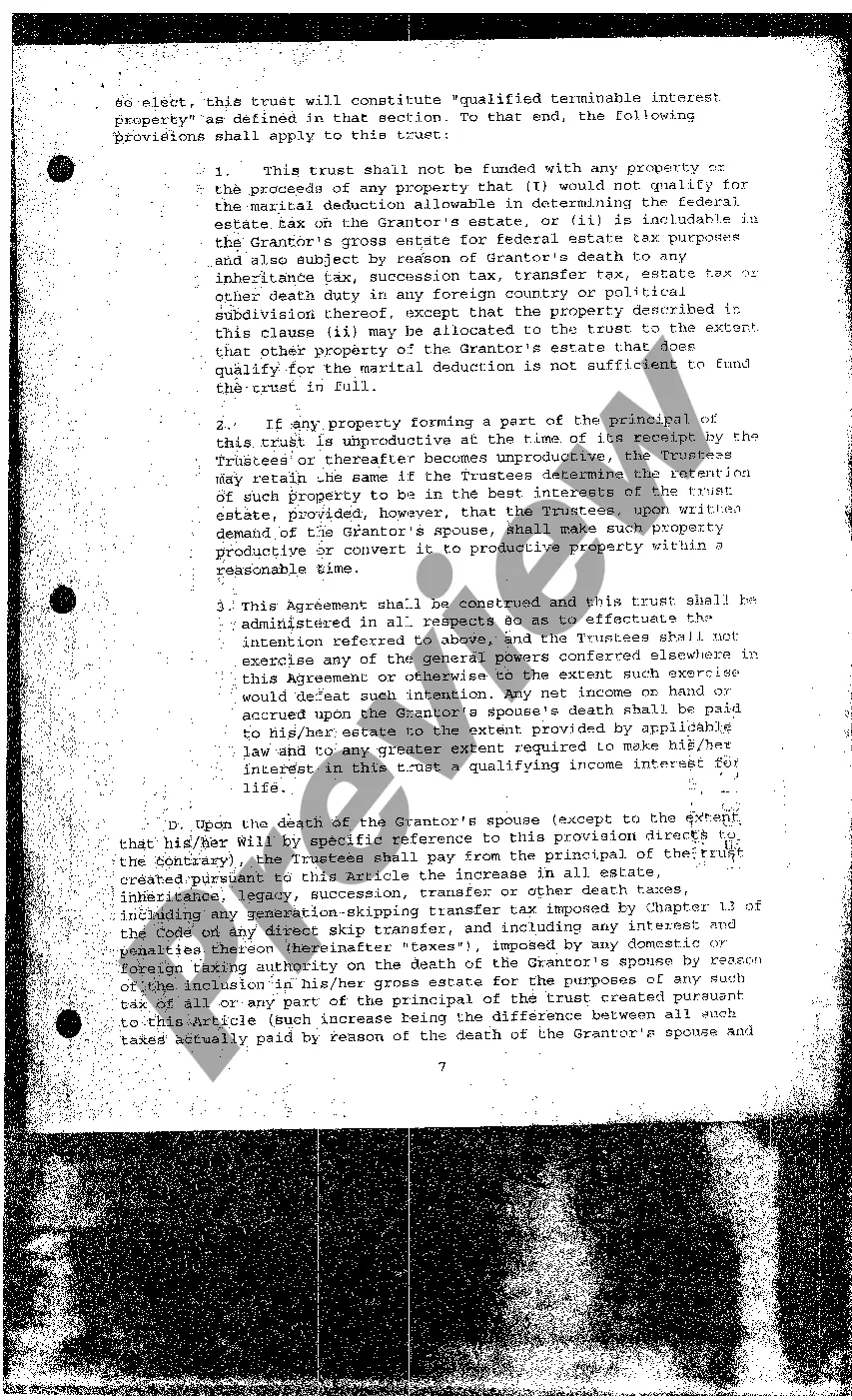 Preview Declaration Of Trust