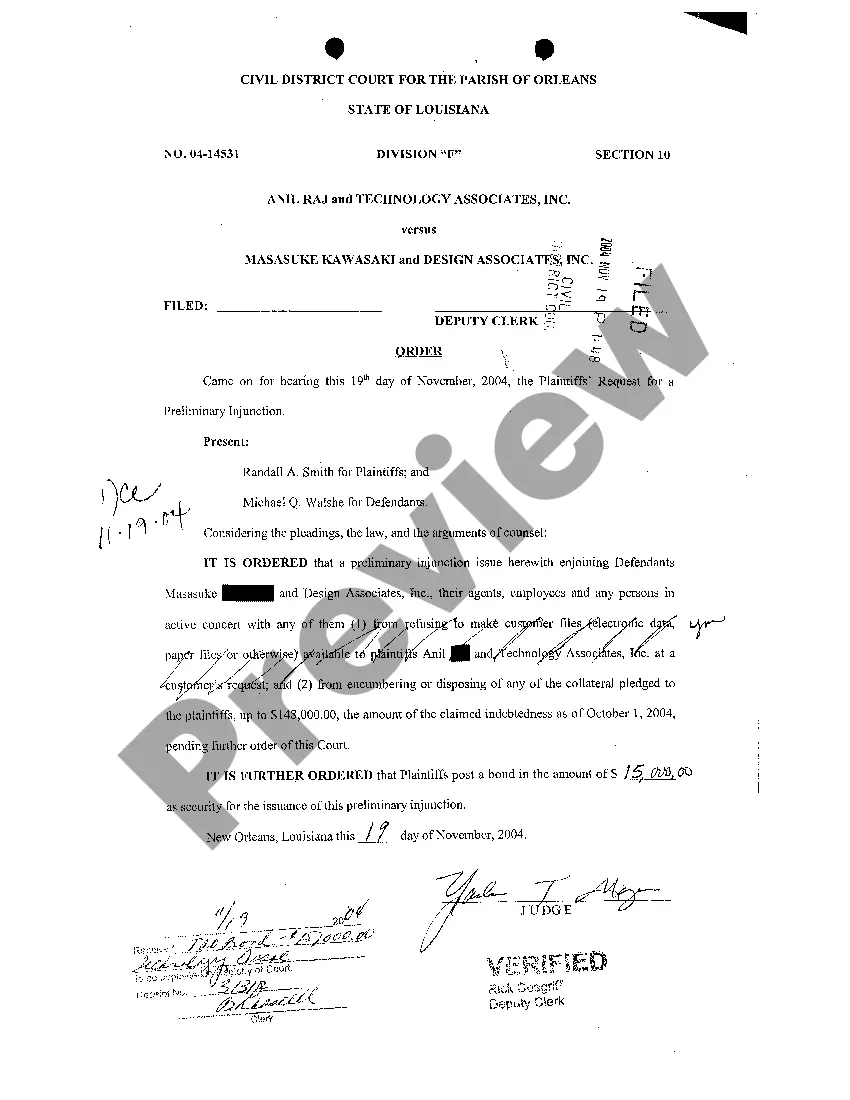 Preview Petition For Temporary Restraining Order, Preliminary and Permanent Injunction, Declaratory Relief, And Damages