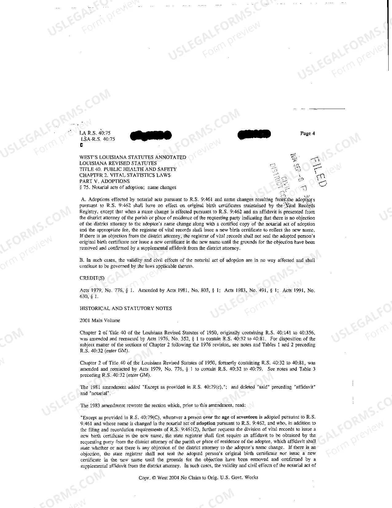 Preview Petition For Judgment Of Adoption Based On Notarial Act Of Adoption