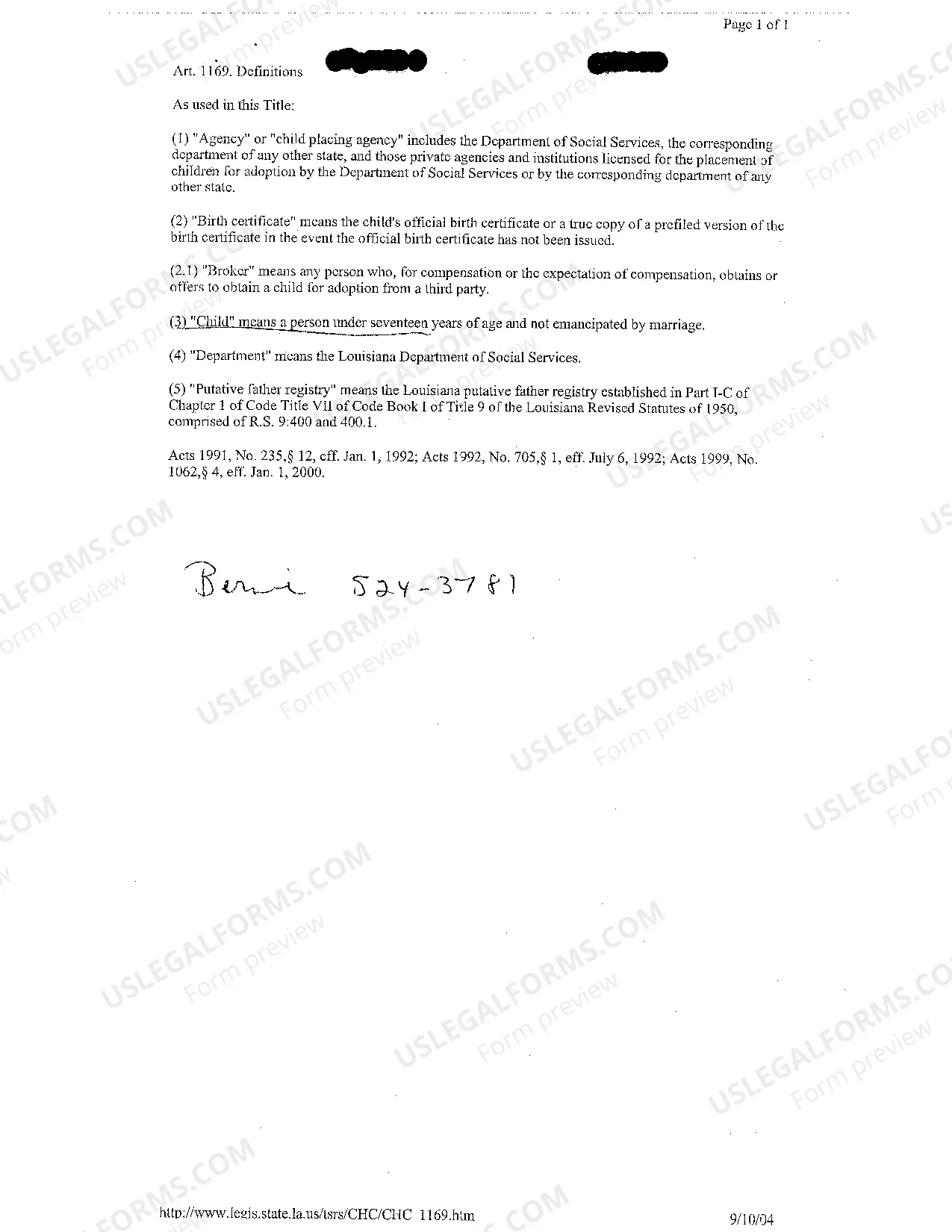 Preview Petition For Judgment Of Adoption Based On Notarial Act Of Adoption