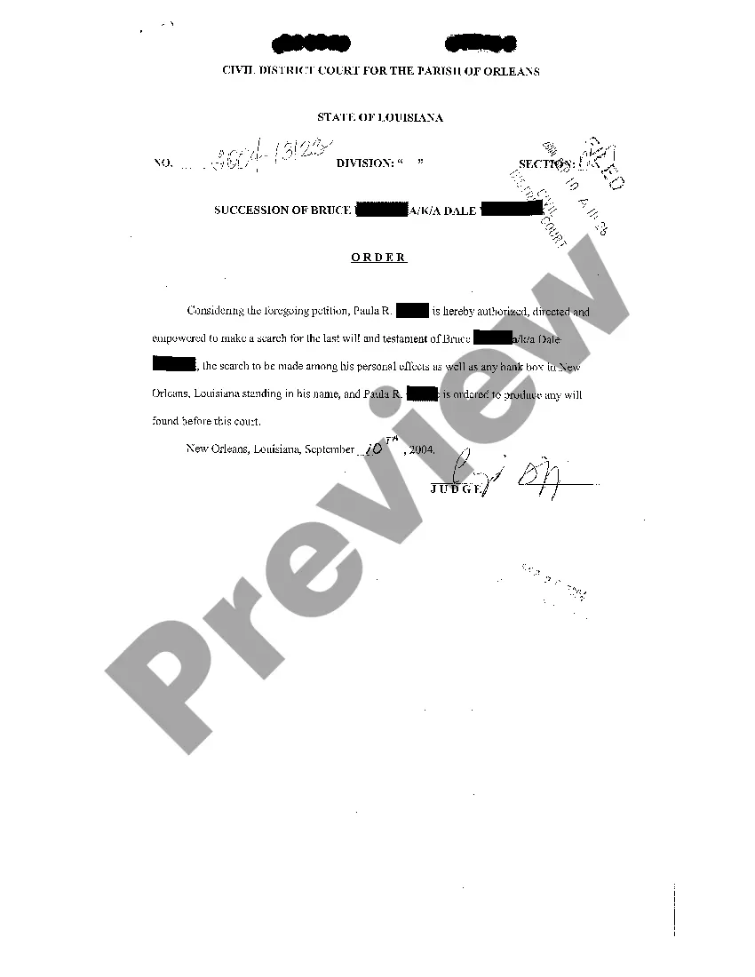 Preview Petition For Appointment Of Provisional Administrator