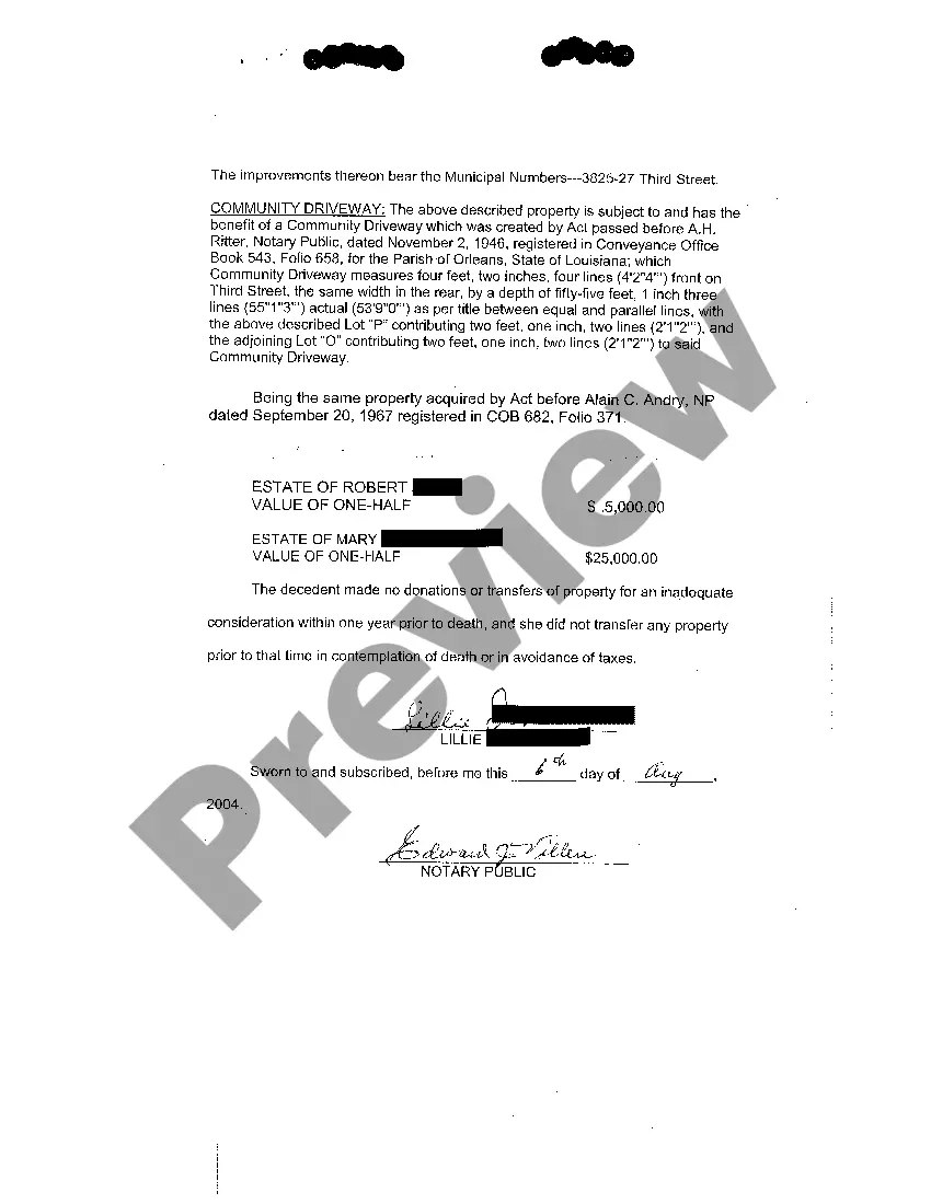 Preview Petition To Search For Will