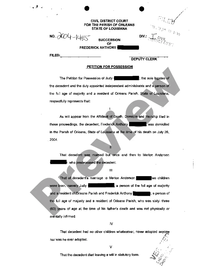 Get Petition For Probate Of Will And Issuance Of Letters Of Independent Executorship Preview Petition For Probate Of Will And Issuance Of Letters Of Independent Executorship
