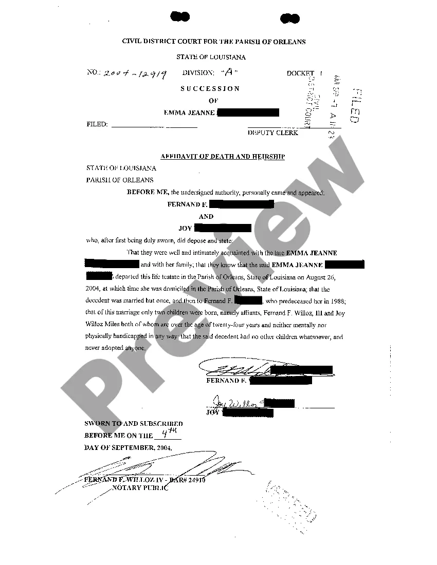 Preview Petition To Probate Testament And For Appointment Of Independent Testamentary Executor