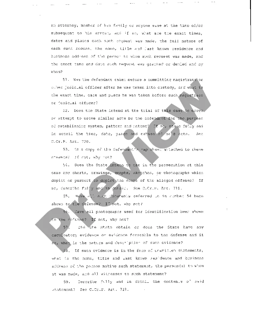 Get A01 Motion For Bill Of Particulars and Discovery and Inspection Preview A01 Motion For Bill Of Particulars and Discovery and Inspection