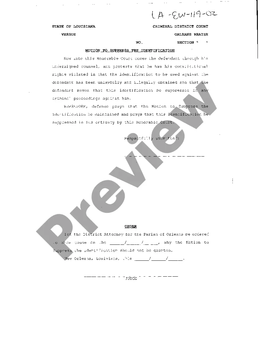 Preview A02 Motion To Suppress The Identification