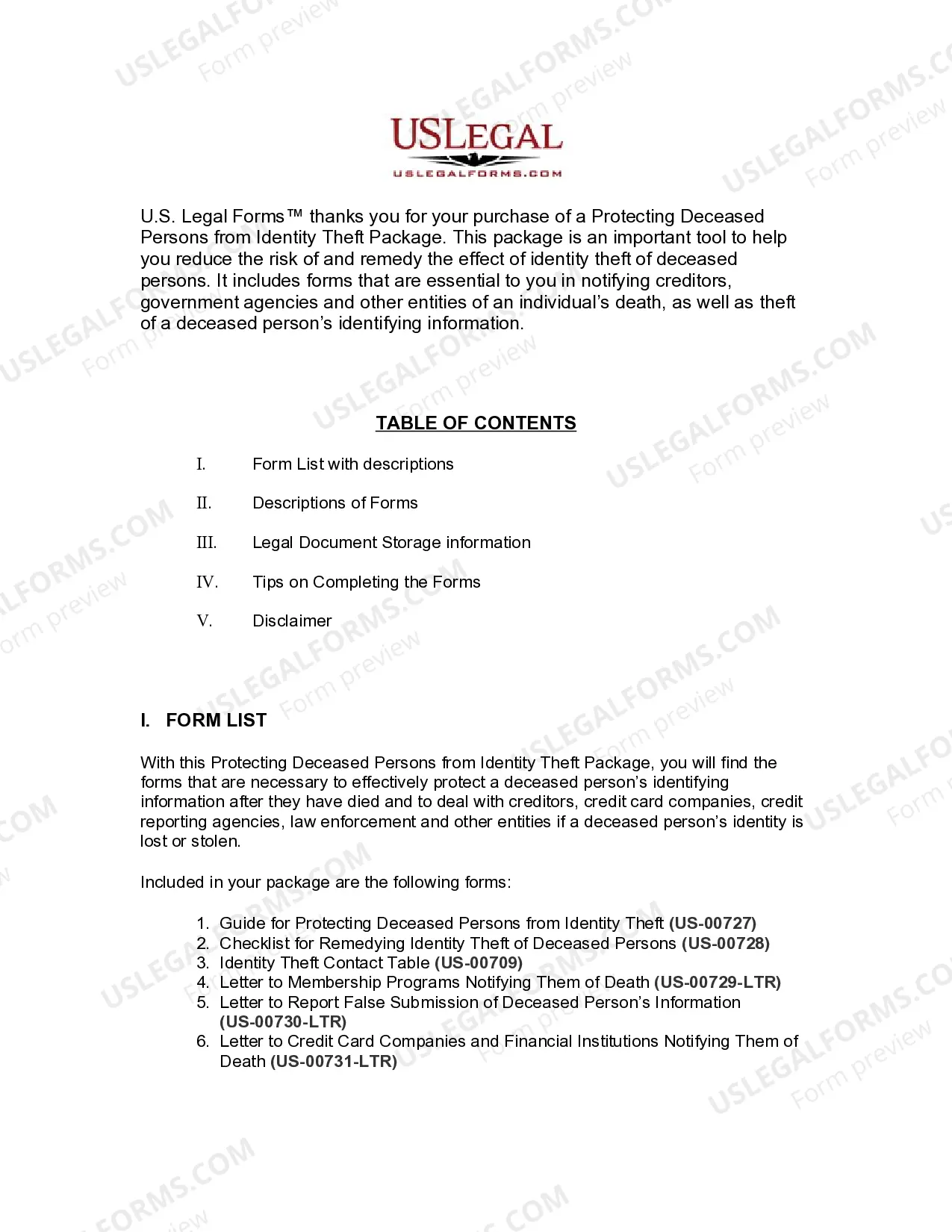 Preview Louisiana Protecting Deceased Persons from Identity Theft