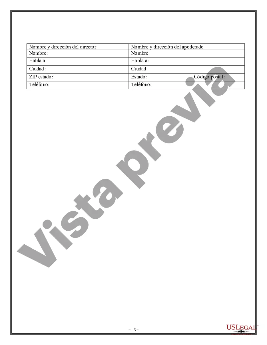 Preview Poder Notarial Limitado para Transacciones de Acciones y Poderes Corporativos
