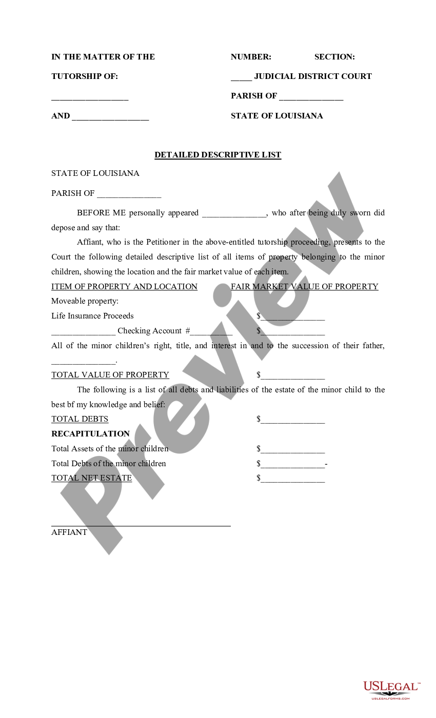 baton-rouge-louisiana-detailed-descriptive-list-us-legal-forms