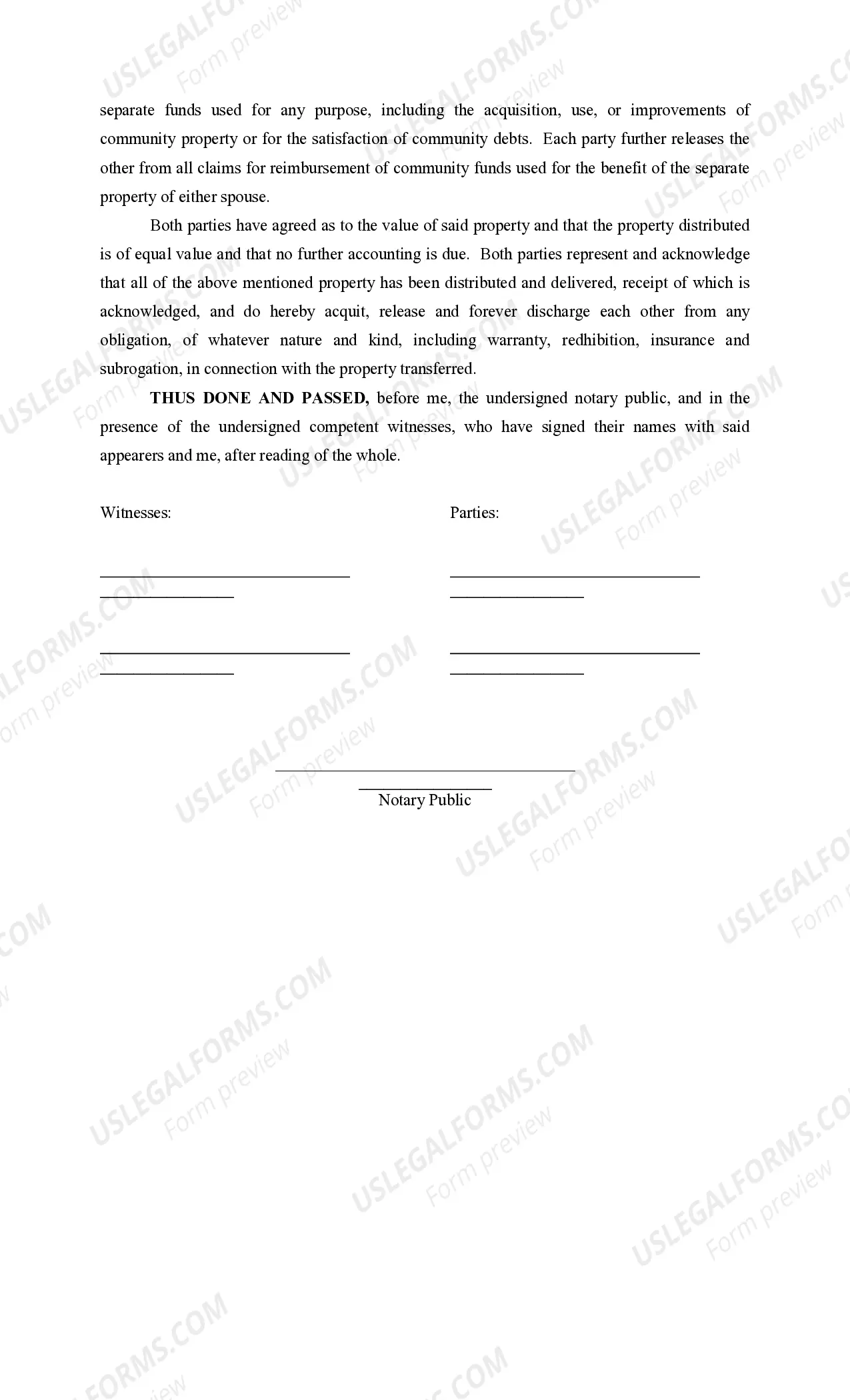 Preview Matrimonial Regime